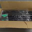 4 Pack String Light Poles for Outside, 10Ft Adjustable Outdoor Light Poles for String Lights, Outdoor Lighting Stand with Fork for Patio, Deck, Backyard, Garden, Party & Wedding