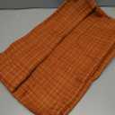 Kevin Textile Fall Pack of 2 Decorative Outdoor Waterproof Pillow Covers Garden Cushion Sham Throw Pillowcase Shell for Patio Tent Couch 12x20 Inch Burnt Orange