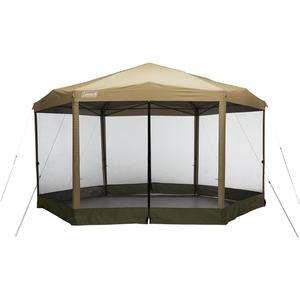 Coleman Back Home Screened Canopy Tent with Instant Setup, Outdoor Gazebo for Bug-Free Lounging, Fits Over Picnic Tables, Ideal for Parties, Events, Tailgates, Dining, & More