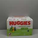 Huggies Natural Care Sensitive Baby Wipes, Unscented, Hypoallergenic, 99% Purified Water, 12 Flip-Top Packs (768 Wipes Total), Packaging May Vary