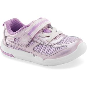 Stride Rite Unisex-Child SRT Ian 2.0 (7.5 Wide Toddler, Purple)