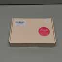 REECHO Warm Knitted Beanie Hat with 12" Beach Wavy Synthetic Hairpiece - Black Beanie, Black Brown Hair