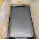 Mbillion Bathroom Trash Can with Lid Slim Stainless Steel Small Bathroom Garbage Can 10 Liter, 2.6 Gallon Soft Close, Step Pedal, Slim Wastebasket for Toilet, Office, Bedroom,Dark Grey