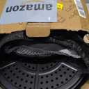 Wok, 13 Inch carbon steel wok pan with steamer & stir-fry pans nonstick, Pre-Seasoned 5.8QT Flat Bottom Chinese Woks Paella Pan with lid, Carbon Steel Cookware, Compatible with All Cooktops