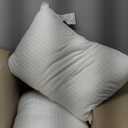 Beckham Hotel Collection Bed Pillows Standard/Queen Size Set of 2 - Original Down Alternative Pillow for Sleeping - Bedding for Back, Stomach or Side Sleepers (Queen / Standard, White)