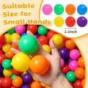 Ball Pit Balls for Toddlers: 50 100 200 Colorful Non-Toxic Balls with BPA-Free, Phthalate-Free, Crush-Resistant Polyethylene Plastic, 2.2 Inches, Perfect Toy for Boys and Girls Play