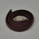 5.5FT Floor Cord Cover, Brown Soft Cable Cover Floor, Large Size Extension Cord Covers for Floor, Power Cord Protector Floor Wire Cover - Cord Channel Diameter: 0.7" (W) x 0.4" (H)