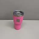 Arizona The Grand Canyon State Pink 30 ounce Stainless Steel Insulated Tumbler with Clear Lid
