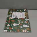 PlandRichW Christmas Wrapping Paper Folded for Kids Boys Girls Man Women Gift's. Papercraft Snowmen, Candy Canes, Tree, Socks, Snowflakes, Happy New Year Bulk of 12 Sheets 20"x 29" Folded