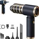 Handheld Car Vacuum Portable Cordless, 4 in 1 Handheld Vacuum Cleaner 15000PA High Power Air Blower & Pump & Air Duster, Mini Hand Held Vacuum Rechargeable for Home, Car, Office, Pet Hair