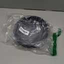 Idyllize 5 Pieces of 8 Inch Black Plastic Plant Saucer Drip Tray for Pots (8")