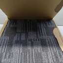 GL Carpet Tiles Reusable 24" x 24" Squares Indoor/Outdoor 0.25" Pile Height Loop Pile, Non Slip Easy DIY Installation Peel and Stick Carpet Tile, (18 Tiles) (72 sqft/Box) (Gray)