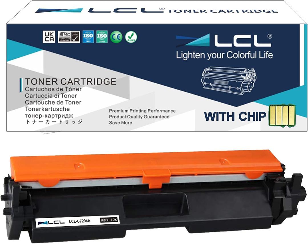LCL 94A Black Toner Cartridge Replacement for HP 94A CF294A for LaserJet Pro M118 M118dw Pro MFP M148 M148dw M148fdw M149fdw Printers (1-Pack)