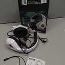 Ozeino Gaming Headset for PC, Ps4, Ps5, Xbox Headset with 7.1 Surround Sound Gaming Headphones with Noise Canceling Mic, LED Light Over Ear Headphones for Switch, Xbox Series X/S, Laptop, Mobile White