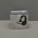 Trucker Bluetooth Headset, Wireless Headsets with Noise Cancelling Microphone, Long Battery Life Bluetooth Headphones with Detachable Earpad/Single+Dual Mode for Office/Driving/Home (Black)