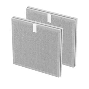 2 Pack 3-in-1 HEPA Replacement Filter Compatible with Pure Enrichment PureZone Air Purifier Part No. PEAIRPLG