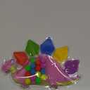 Dinosaur Color Sorting Sensory Toys, Toddler Girls Activities Pink Christmas Stocking Stuffers Valentine Gifts Montessori Toys Fine Motor Skill Calm Down Fidget for Classroom Aged 2 3 4 Year Old Kid