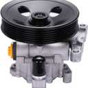 ECCPP Power Steering Pump with Pulley Fit for Mercedes-Benz ML320 1998 1999 2000 2003 3.2L for ML350 2003-2005 3.7L for ML430 1999-2001 4.3L Power Assist Pump for 21-5294