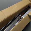 Floor Standing Magazine Rack Brochure Display Stand With 4 Wheels And 6 Layers For Reception Rooms Or Offices