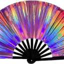 Foldable Andheld Kung Fu fan Prop wooden handicraft dance prop fan handmade gift performance ornament Outdoor decoration