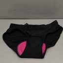 Bikewa Women's 4D Padded Bike Underwear Cycling Bicycle Shorts Biking Riding Briefs Biker Cycle Undershorts for Women (Large, Black)