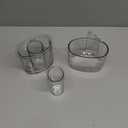 7-cup DLC-118BGTXT1 Pusher and Sleeve Assembly for 4 Locking Tabs DLC-117BGTXT-1 FP-631AGTXT-1 Food Processor Work Bowl Fits Cuisinart DLC-10 DFP-7BC, DLC-10C, DLC-10S, DLC-10SY, DLC-10SYP1