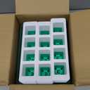 Sondiko Silicone Seed Starter Tray, 48-Cell Reusable Seed Starter Kit, Seedling Starter Trays with Humidity Dome, Mini Greenhouse Germination Kit, Perfect for Gardeners
