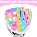 Kids Baseball Glove,Softball Gloves,Baseball Softball Mitt for Kids Girls Toddlers, Tee Ball Glove for Training and Beginner Play, Left Hand Glove, Right Hand Throw