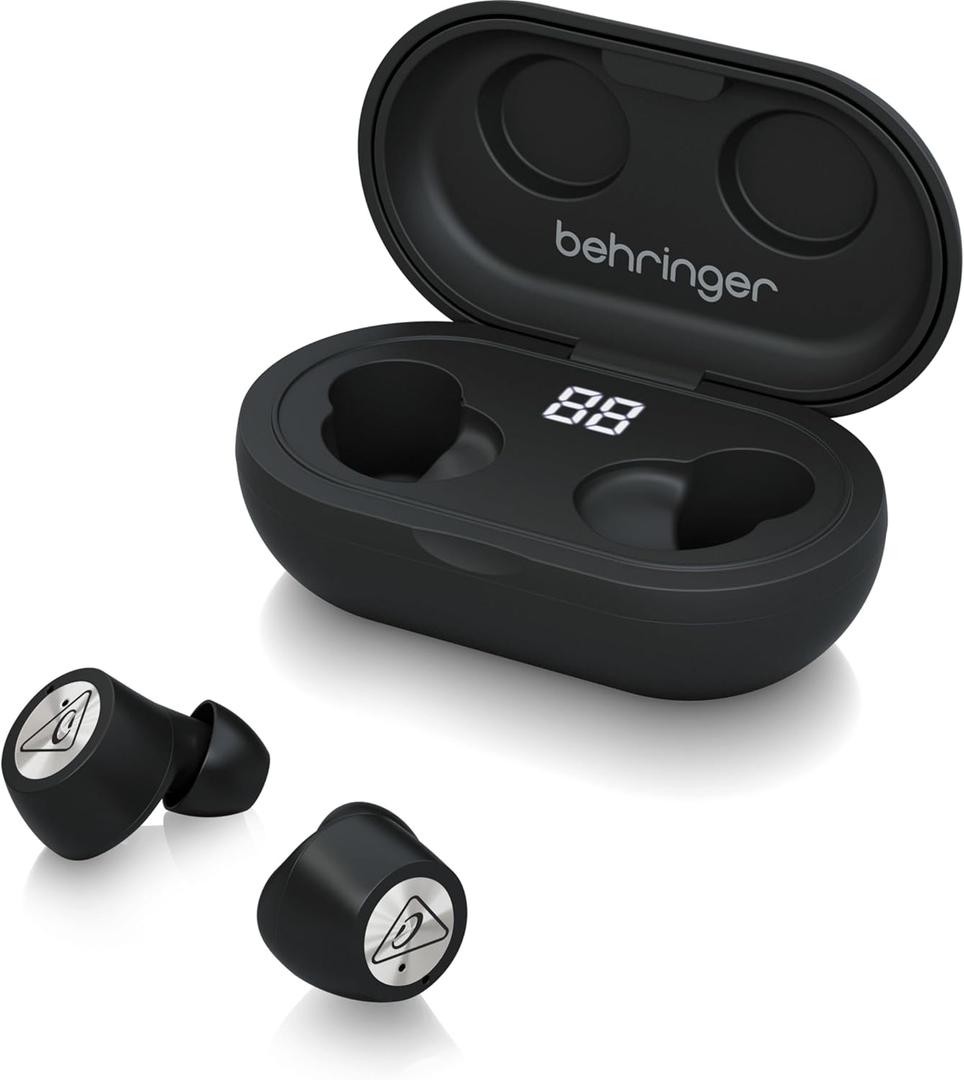 Behringer TRUE BUDS Audiophile Wireless Earphones with Bluetooth* True Wireless Stereo Connectivity