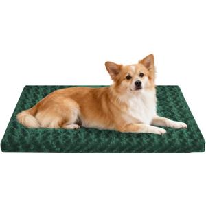 Dog Bed Mat for Small/Medium/Large Dogs Sleeping, Soft, Durable, Washable & Anti-Slip Crate Pads, Reversible Dog Mat Bed Kennel Mat Cat Bed M(30"*20"*1.5")