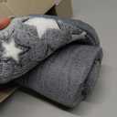 Dog Bed Mat, Reversible Crate Pad & Durable Dog Bed - Machine Washable Kennel Mat with Ultra Soft for Large Dogs (Cool/Warm), 35" x 23", Grey&Star