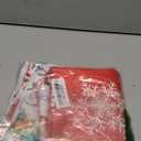 Yesad Square Tablecloth Washable Table Cover 54"x54" and 60"x60", Waterproof Square Table Cloth for Indoor and Outdoor, 54x54In, Snowman