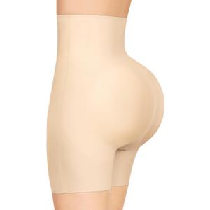 Lover-Beauty Butt Pads Shapewear High Waisted Tummy Control Padded Butt Lifting Underwear, Size Medium