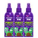 Aussie Kids Moist Detangler Spray, Sulfate & Paraben Free, Moisturizing & Tangle-Free Hair Care for Kids, Cruelty-Free, 8 Fl Oz Each, 3 Pack