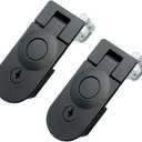 RV Compartment Lock Trigger Latch Baggage Door Latch, Equivalent Southco C5-21-35 Sealed Lever Compression Latch (Adjustable Grip Range: 1.14"-1.77", 2 Pack)