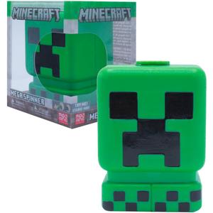 Minecraft Creeper MEGA Fidget Spinner  Official Gaming Collectible, Large DeskSize Spinner for Stress Relief, Kids & Adult Fans (Just Toys LLC)