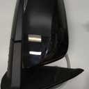 A-Premium Passenger Side Power Door Mirror - Compatible with Toyota Tacoma 2016-2023 - Heated Manual Folding Black Outside Rear View Mirror w/Turn Signal - Replace# 8791504070A0