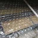 SNUOWU Full Metal Freestanding Dog Gate with Door, 24'' Height Foldable Pet Dog Fence for Indoor & Outdoor, 2 Panels Extra Wide Free Standing SmallDog Gates for Doorways,House,Stairs,Porch,Deck,Yard