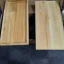 LEMIKKLE Coffee Station Organizer with Pod Holder and Drawer, Kitchen Countertop Organizer, Coffee Bar Accessories Station with Coffee Pod Storage, 2-Tier Wood Coffee Organizer With 6 Hooks (Light Brown)