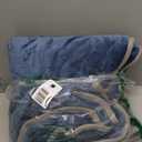 ZIQINPSQ Milk Velvet Fitted Sheet-Cozy Comfy Flannel Bed Sheets - Soft Velvet Fleece Fitted Sheets(No Pillows) with Deep Pocket- Suitable for Season, (Blue, Queen)