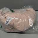 PEHMEA Women's Oversized Lightweight Quilted Jacket Button Down Fall Winter Coats Puffer Padded with Pockets (Pink), S