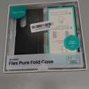 Nillkin for Samsung Galaxy Z Fold 7 Case with Stylus Pen [Superior Liquid Silicone] [Wireless Charging] [S Pen Holder] Shockproof Slim Phone Case Cover for Galaxy Z Fold 7, Black-No Screen Protector