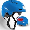 DKONI Bike Helmet with LED Lights Bicycle Helmets Commuter Cycling Helmet USB Rechargeable Front & Back LED Light Helmet for Adult Men Women M