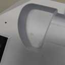 Slim Cooling Station, Stand Cooling Fan Station with Dual Controller, DE UHD Cooling Fan, Vertical Stand Charge Station Charging Dock Accessories (White)