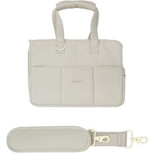 S-Size Bag and Strap ONECUTE Dog Carrier Set for Small Dog with a Shoulder Strap,Grey Bag