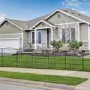 INJOPEXI Garden Fence 12 Panels 23.6ft (L)30in (H) Decorative Garden Fences with 11 Panels + 1 Gate, No Dig Animal Barrier Fencing Rustproof Metal Wire Temporary Dog Fence Border for Outdoor Yard