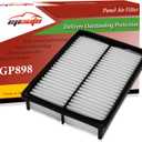 EPAuto GP898 (CA9898) Engine Air Filter, Replacement for Mazda3 / 3 Sport(20042013), Mazda5 (20062017)  For NON-SkyActiv Engines Only  Rigid Panel Filter for Improved Airflow, Efficiency & OEM Fit