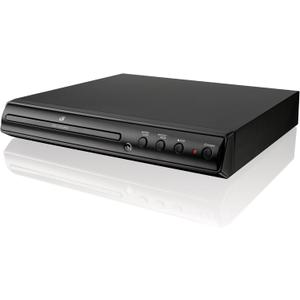 GPX D200B reproductor de DVD con control remoto y escano progresivo de 2 canales, Negro), D200B