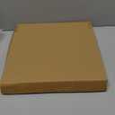 12x12 Picture Frame with Mat for 10x10, Wavy Edge Wooden Real Glass Photo Frame for Wall Hanging, White, 1 Pack