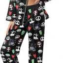 Unisex Ultra Soft Pajama Set, Valentines Pajamas, Soft Warm Matching Sleepwear Gift for Women Men (XL, Honor)